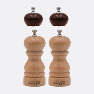 Bisetti Roma 13cm Tuz / Biber Baharat Değirmeni